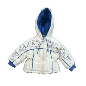 Vintage Peter Rabbit Beatrix Potter Full Zip Coat Baby 12 Months Embroidered